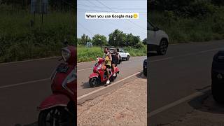 Google map ka kabhi kabhi dimag kharab ho jata hai🥲 niketimsy relatable funnyvideos crazycomedy [upl. by Cleve541]