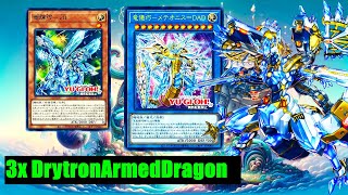 YGOPRO pure 3 x Drytron Armed Dragon deck Drytron – MeteonisDADINFO [upl. by Atekram]