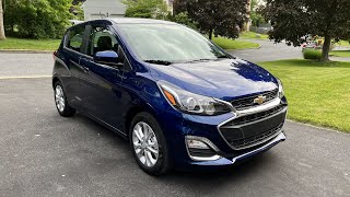 2022 Chevrolet Spark LT Blue Glow Car Tour amp Pricing [upl. by Pell]