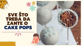 Keks kuglice na štapiću l CAKE POPS  koje deca obožavaju [upl. by Thatcher509]