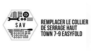 Comment Remplacer le collier de serrage haut  Trottinette Town EasyFold  OXELO WORKSHOP [upl. by Gnanmos]