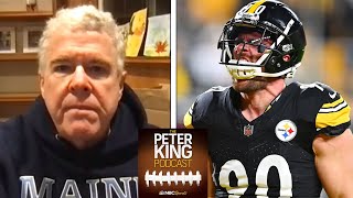 Steelers LB TJ Watt shares his relationship with Cam Heyward  Peter King Podcast  NFL on NBC [upl. by Jamnes318]