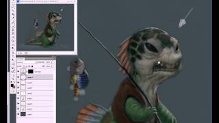 Digital Painting Tutorial Free from Schoolismcom Part 8 of 9 [upl. by Neelik982]