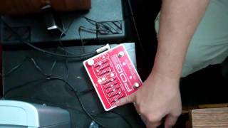 EHX POG 2 Polyphonic Octave Generator Pedal with a Ukulele [upl. by Asilef]