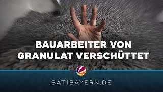 Bauarbeiter verschüttet Rettung nach zwei Stunden [upl. by Kaufmann]