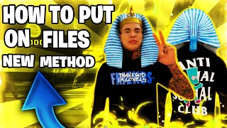 HOW TO PUT ON FILES IN NBA2K21 WITHOUT TESTING INTERNET NEW METHOD FREE FILES GLITCH TUTORIAL [upl. by Deering759]