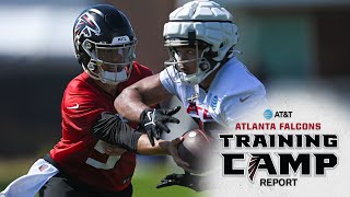 Desmond Ridder new faces on defense amp explosive plays are key questions for ATampT Training Camp [upl. by Johnston]