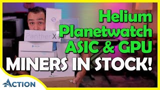 Where to buy a Helium Hotspot Planetwatch Sensor ASIC miner and more In Stock Crypto Miners [upl. by Lolly276]