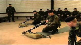 Week 19 Royal Marines TrainingGeneral Purpose Machine Gun [upl. by Kamin]