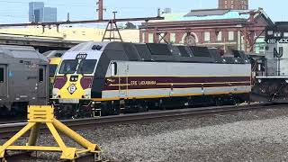 NJT 4519 Erie Lackawanna Heritage Unit ALP46DP Sitting in Hoboken NJ on Display [upl. by Enelkcaj]