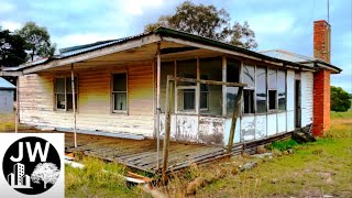 Abandoned House near Wind Turbine site Golden Plains Wind Farm Rokewood [upl. by Egide447]