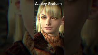 ashley graham re4 og vs remake roadto300 residentevil shorts edit capcut trending [upl. by Anirhtak11]