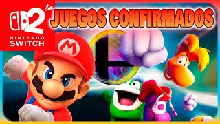 Los 10 PRIMEROS JUEGOS CONFIRMADOS para SWITCH 2 en 2025  N Deluxe [upl. by Otrebron765]