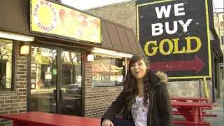 Chocolate Shake at The Wieners Circle [upl. by Yromem921]