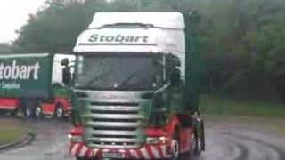 EDDIE STOBART CONVOY [upl. by Zannini]