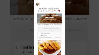 LOS PICARONES entran al TOP 10 de los ‘50 MEJORES POSTRES fritos del mundo’ 👏😋🇵🇪  shorts [upl. by Madelaine]