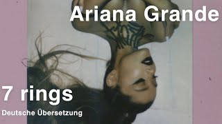 Ariana Grande  7 rings Deutsche Übersetzung [upl. by Yrrok]