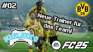 EAFC25  Lets Play Karrieremodus  Folge 02  Neue Trainer für das Team ⚽️ PS5 4K 60FPS [upl. by Ardnaeed]