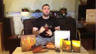 Diablo 3 Collectors Edition Unboxing HD Details [upl. by Itteb]