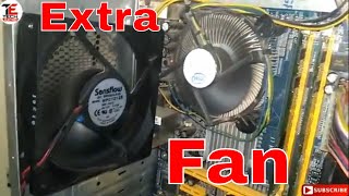 How to Install Extra CPU Fan  Easy DIY [upl. by Kindig877]