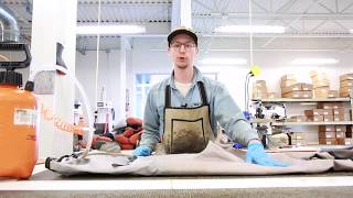 Simms GORETEX® Wader Repair [upl. by Namzzaj]