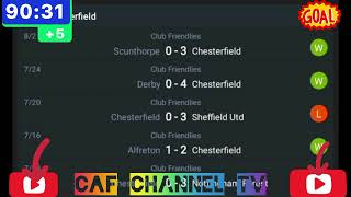 LIVEChesterfield VS Swindon league Two [upl. by Reba]