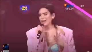 DUA LIPA NEW RULES LAZADA SUPER PARTY Live in SCTV [upl. by Brana]