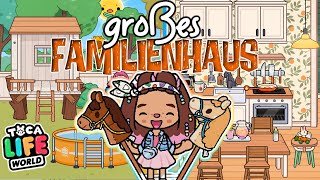 wir KAUFEN das 🅽🅴🆄🅴 FAMILIENHAUS 🏡 in TOCA BOCA 😍 Toca Life World [upl. by Oilegor]