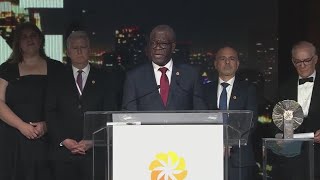 Dr Denis Mukwege wins Aurora Prize [upl. by Dennet]