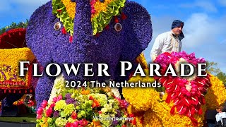 Flower Parade 🌷 Keukenhof 2024 🇳🇱 [upl. by Marlyn]