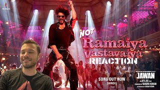 NOT RAMAIYA VASTAVAIYA SONG  BRITISHPAKISTANI REACTION  SRK [upl. by Anaillil]