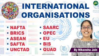 International Organisations  For all Competitive Exams [upl. by Cohbert]