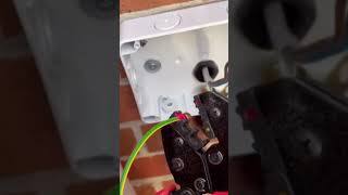 Outdoor socket installation [upl. by Esinek660]