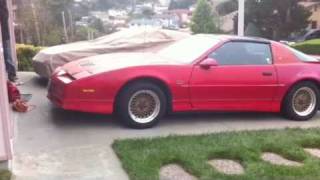 1987 Pontiac Trans Am GTA 57L V8 Start Up [upl. by Bandler3]