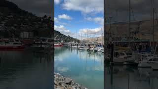 Boats in Lyttelton harbour Christchurch New Zealand Travel [upl. by Mikes]