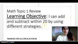 Envision Grade 2 Math Topic 1 Assessment Review [upl. by Lap]