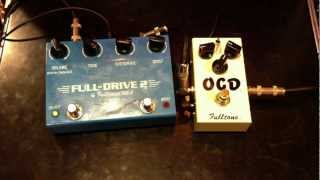 Fulltone OCD v3 vs Fulltone Fulldrive 2 [upl. by Rehpatsirhc776]