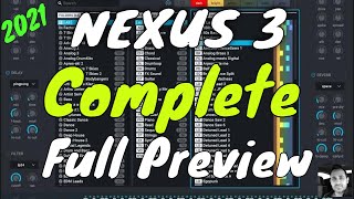 ReFX  Nexus 353 Complete  Full Preview All Expansions [upl. by Luehrmann]