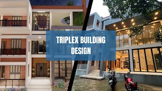 Triplex Building in MoulvibazarSylhet  Luxurious Bari Design moulvibazar buildingdesign triplex [upl. by Atig174]