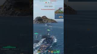 Warships🏴‍☠️  Jean Bart  Sacrificing BB to delete DD worldofwarships wows cqc [upl. by Yennor]