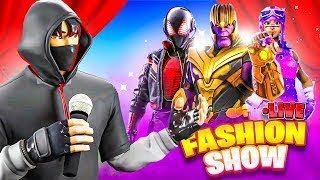 🔴 REAL FORTNITE FASHION SHOW LIVE WINGIFTLIST SKIN CONTEST l CUSTOM MATCHMAKING shorts [upl. by Ogu693]