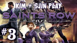 Kim amp Sjin Play Saints Row IV  3  Getting Ink [upl. by Mortensen]