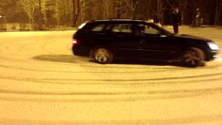 Mercedes E320 CDI W211  Lovely Snowdrift [upl. by Anoblav]