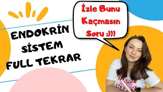 40 dk’ da AYT Endokrin Sistem Full Tekrar [upl. by Lohse]