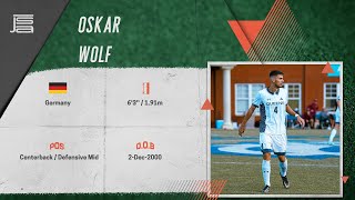 🇩🇪 Oskar Wolf  Grad Student  CenterbackDefensive Mid Highlights [upl. by Ennaxxor]