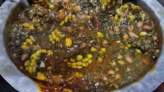 Easy Malavani Alucha Fatfata  Aluchi Bhaji Recipe  अळूचं फतफतं  Maharashtrian Recipe  Village [upl. by Auqenet78]