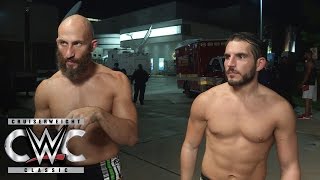 Ein Interview mit Gargano amp Ciampa artet in einem Brawl aus CWC Exclusive 14 September 2016 [upl. by Nodab704]