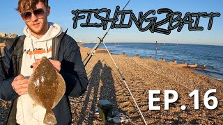 Shoreham Beach Sea Fishing UK  FLAT FISH FRENZY  A Hiltz loves the PLAICE [upl. by Raymund465]