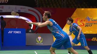 Princess Sirivannavari Thailand Masters 2017  Badminton F M4XD  ZhangLi vs PuaTae [upl. by Lilyan570]