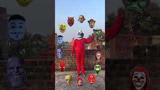 Money heist many head challenge youtubeshorts shorts [upl. by Attaynek]